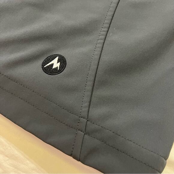 Marmot Furlong Faux Fur Lined Zip Up Softshell Snow Jacket sz S - Picture 11 of 16